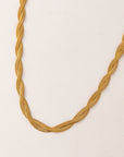 Josie Twist Herringbone Necklace