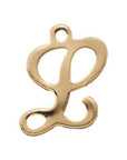 Script Letter Charm