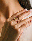 Lato Circle Ring