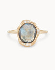14k Mood Ring: Labradorite