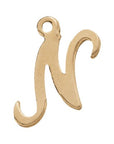 Script Letter Charm