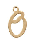 Script Letter Charm