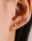 Opal Stud Earrings