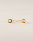 Opal Stud Earrings