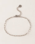 Paperclip Bracelet | Silver