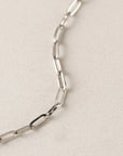 Paperclip Bracelet | Silver