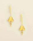 Refined Icon Earring: Lily Drop Earring/Gold