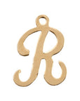 Script Letter Charm