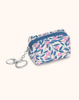 Key Chain Pouch: Blushing Dahlias