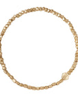 Mini Metal Stacking Bracelet | Gold