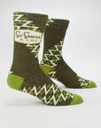 Sir Snores A Lot Men's Crew Socks