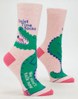 Quiet Time Crew Socks