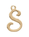 Script Letter Charm