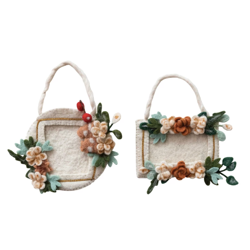 Felt Photo Frame Ornament