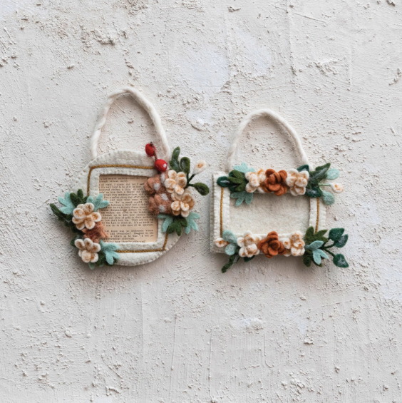 Felt Photo Frame Ornament