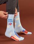 I Stopped Listening Men's Crew Socks