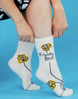 Friendly Bitch Crew Socks
