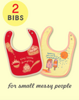 Dumpling/Meltdown Baby Bibs