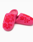 Red Rose Slippers