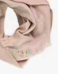 Pokoloko | Alpaca Seamless Scarf: Ballet Fine Lines