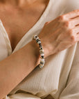 Sorrento Beaded Stretch Bracelet: Stone
