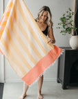 Turkish Towel | Boardwalk: Apricot