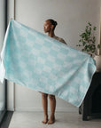 Turkish Towel | Checkerboard: Mint