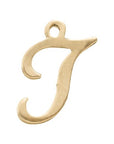 Script Letter Charm