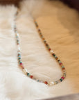Rainbow Beaded Necklace