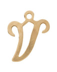 Script Letter Charm