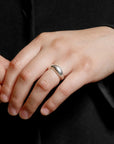 Bulb Ring: Sterling Silver