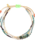 Mixed Media Bracelet | Transformation: African Turquoise/Gold