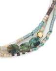 Mixed Media Bracelet | Transformation: African Turquoise/Gold