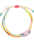 Mixed Media Bracelet | Protection: Amethyst/Silver