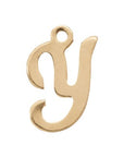 Script Letter Charm
