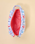 Quilted Cosmetic Pouch: Harbor House
