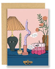 What Candles Talk About? | Greeting Card