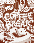 Postie | Coffee Break Vegan Dark Postcard Chocolate Bar
