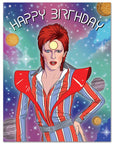 Bowie Birthday - Greeting Card