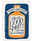 Good Spirits Birthday Card