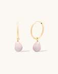 Pink Pearl Airlight Hoops