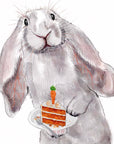Gray Hare - Funny Birthday Card