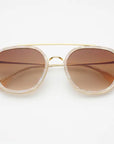 Weston Sunnies: Light Pink/Brown