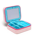 Velvet Jewelry Organizer - Feminine Florals -Pink