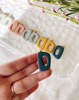 Dani Clay Earrings | Dried Sage