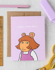 DW Sassy Since Birth Pop Culture Birthday Card