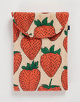 Puffy Laptop Sleeve: Strawberry