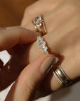 Bijette Ring | White Topaz
