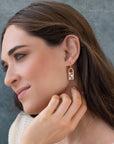 Good Karma Miyuki Frame Earring