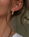 Small Ray Ribbed 2.0 Earrings - Gold